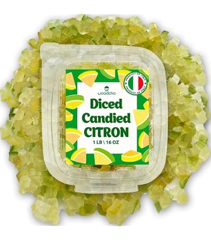 Amazon.com: Hand Cubed Sicilian Candied Citron (Cedro) 1 Pound